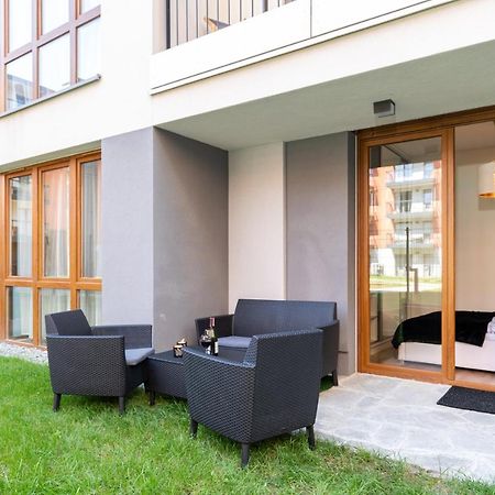 New Apartment, Private Patio Krakov Exteriér fotografie