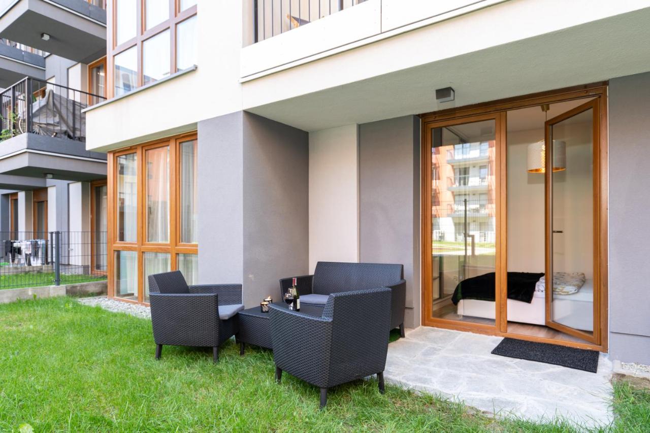 New Apartment, Private Patio Krakov Exteriér fotografie